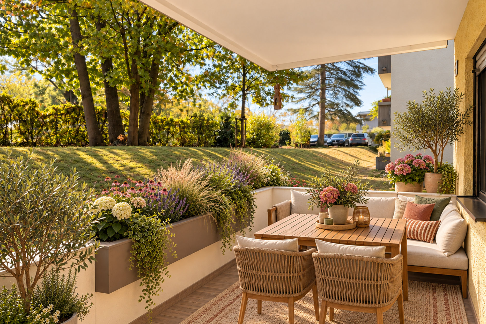 Terrasse nachher