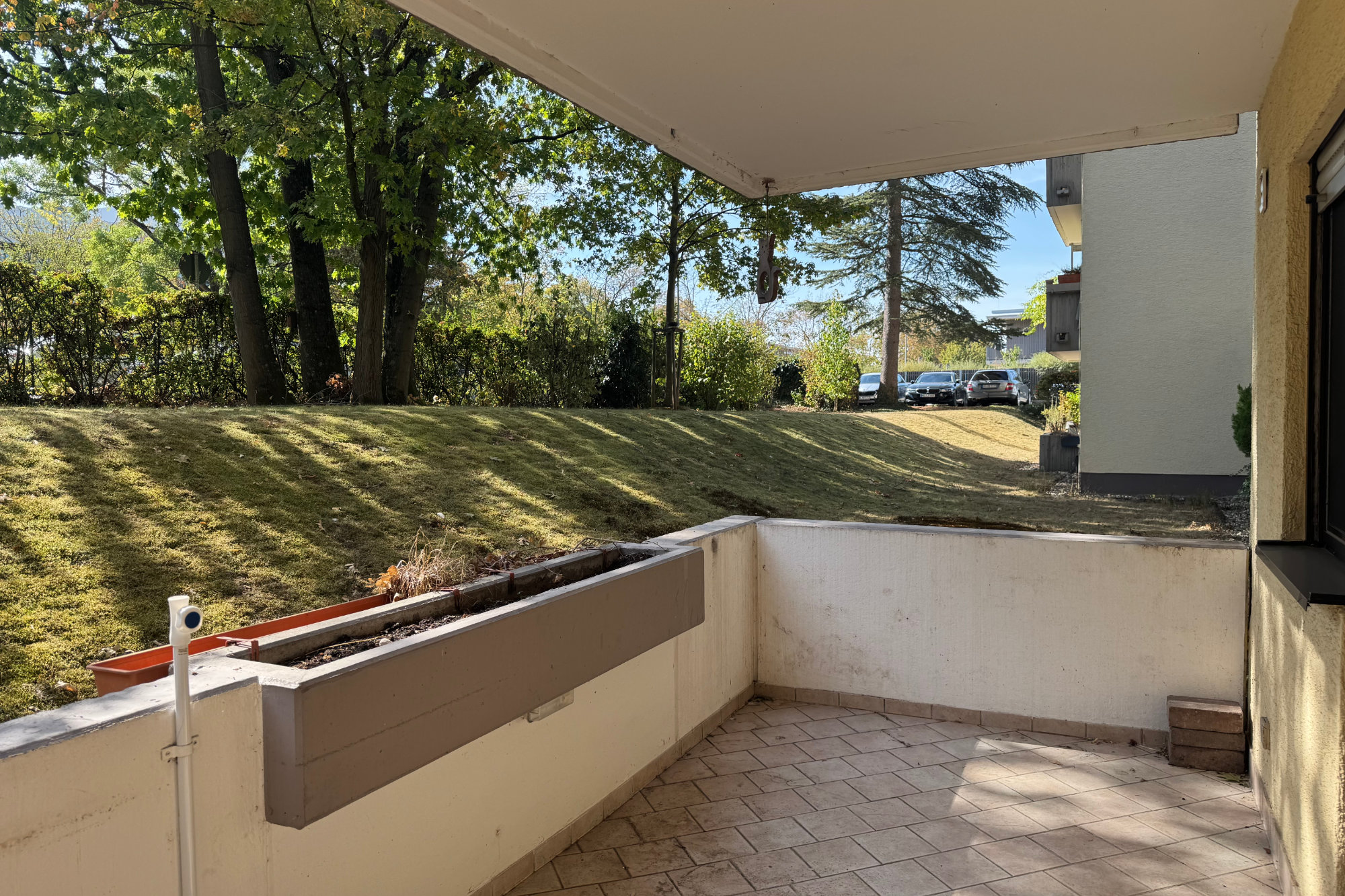 Terrasse vorher