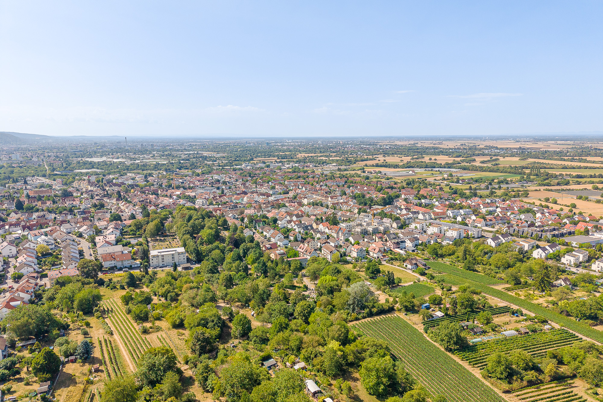 Dossenheim Drohnenaufnahme