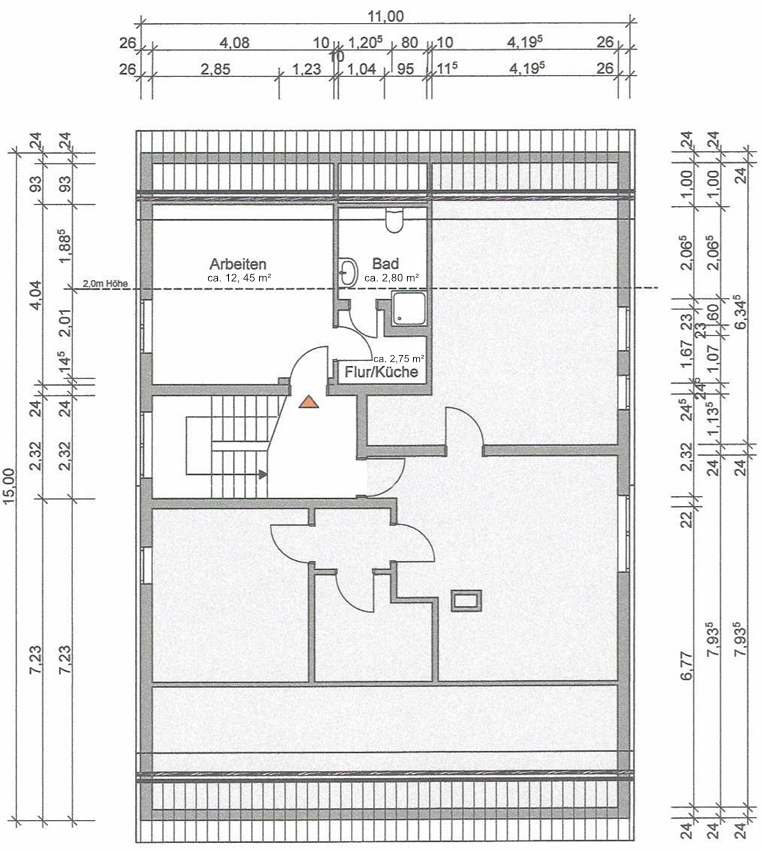 Objekt-ID 2140, ETW Schriesheim, Grundriss DG