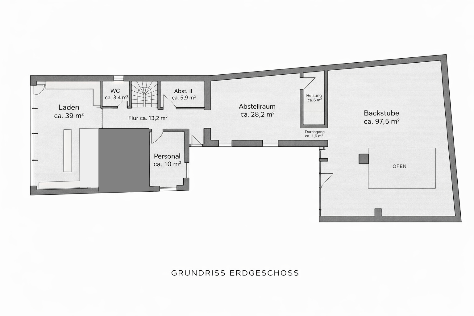 Objekt-ID 2142, Gewerbe Schriesheim, Grundriss