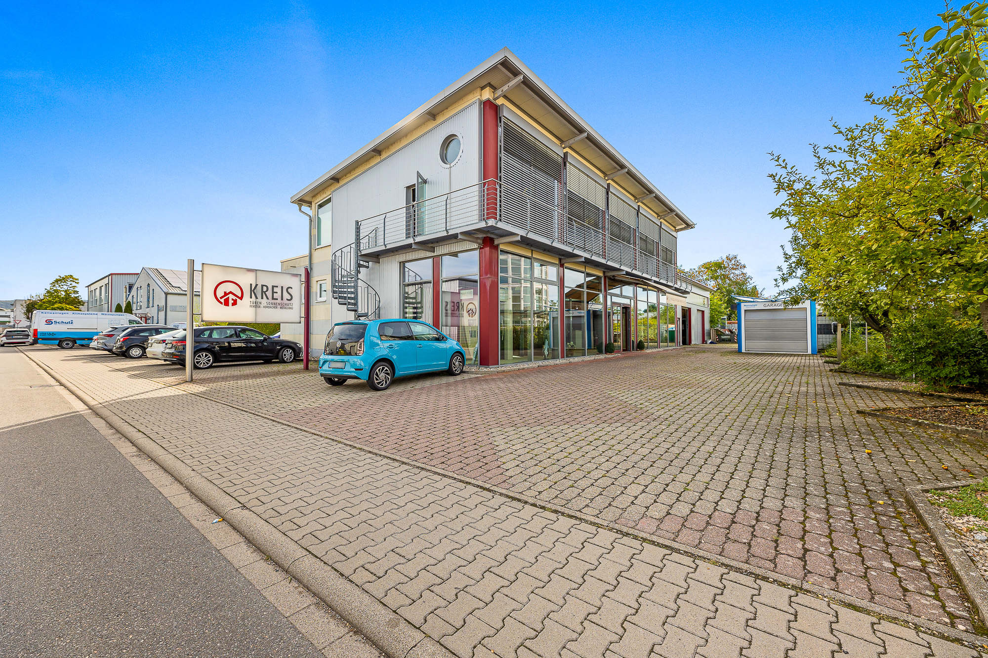 Objekt-ID 2147 Gewerbeimmobilie Heddesheim, Front