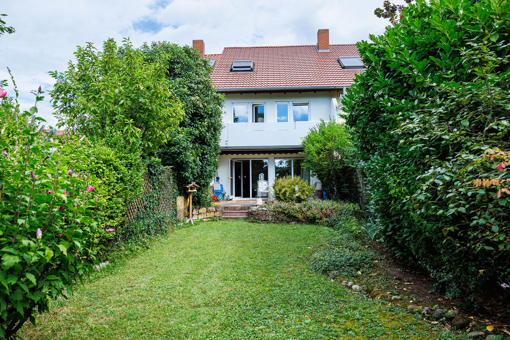 Objekt-ID 2135 Reihenmittelhaus, Garten Ansicht