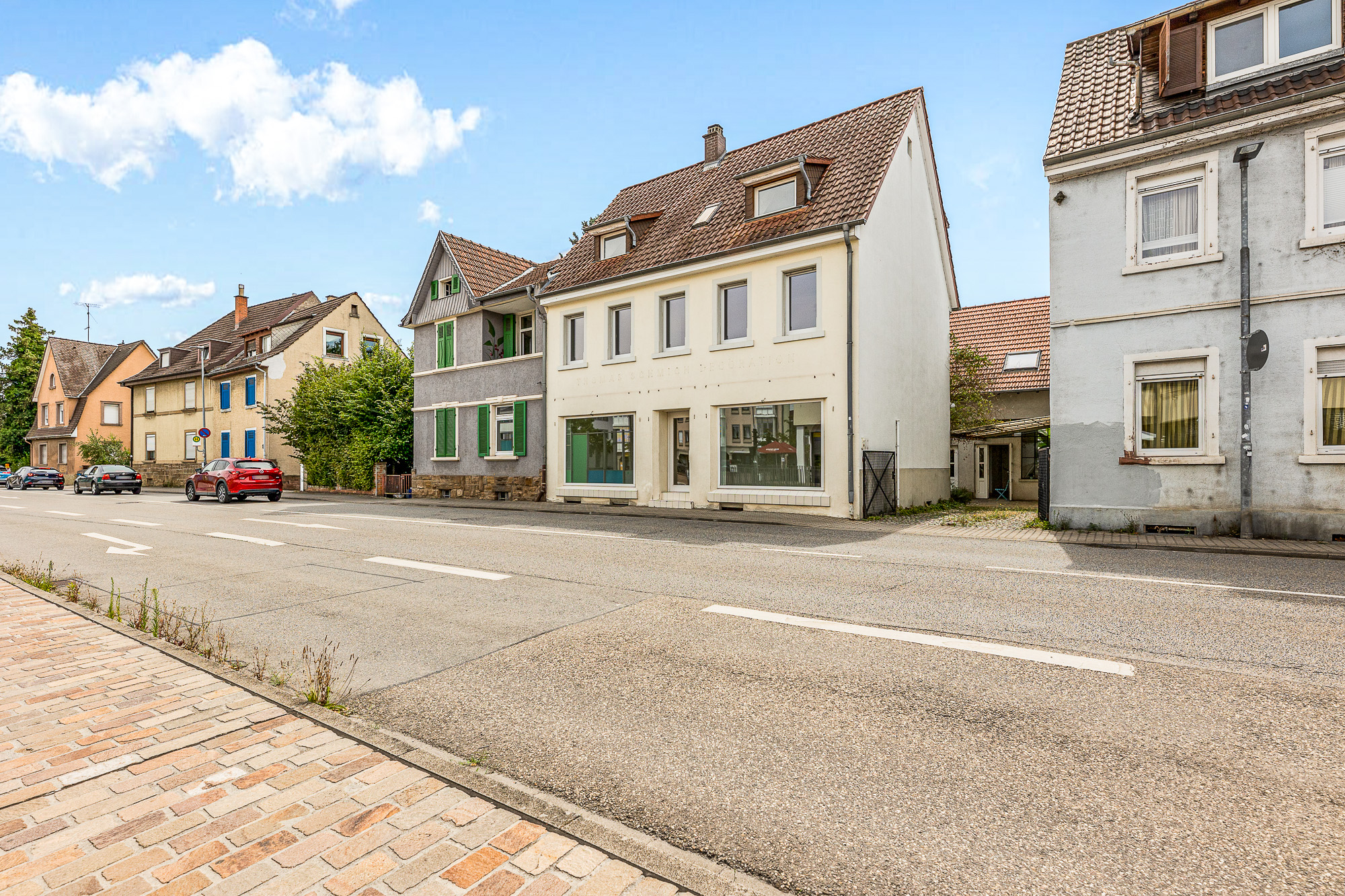 Objekt-ID 2134 Immobilie Dossenheim, Straßenansicht weit