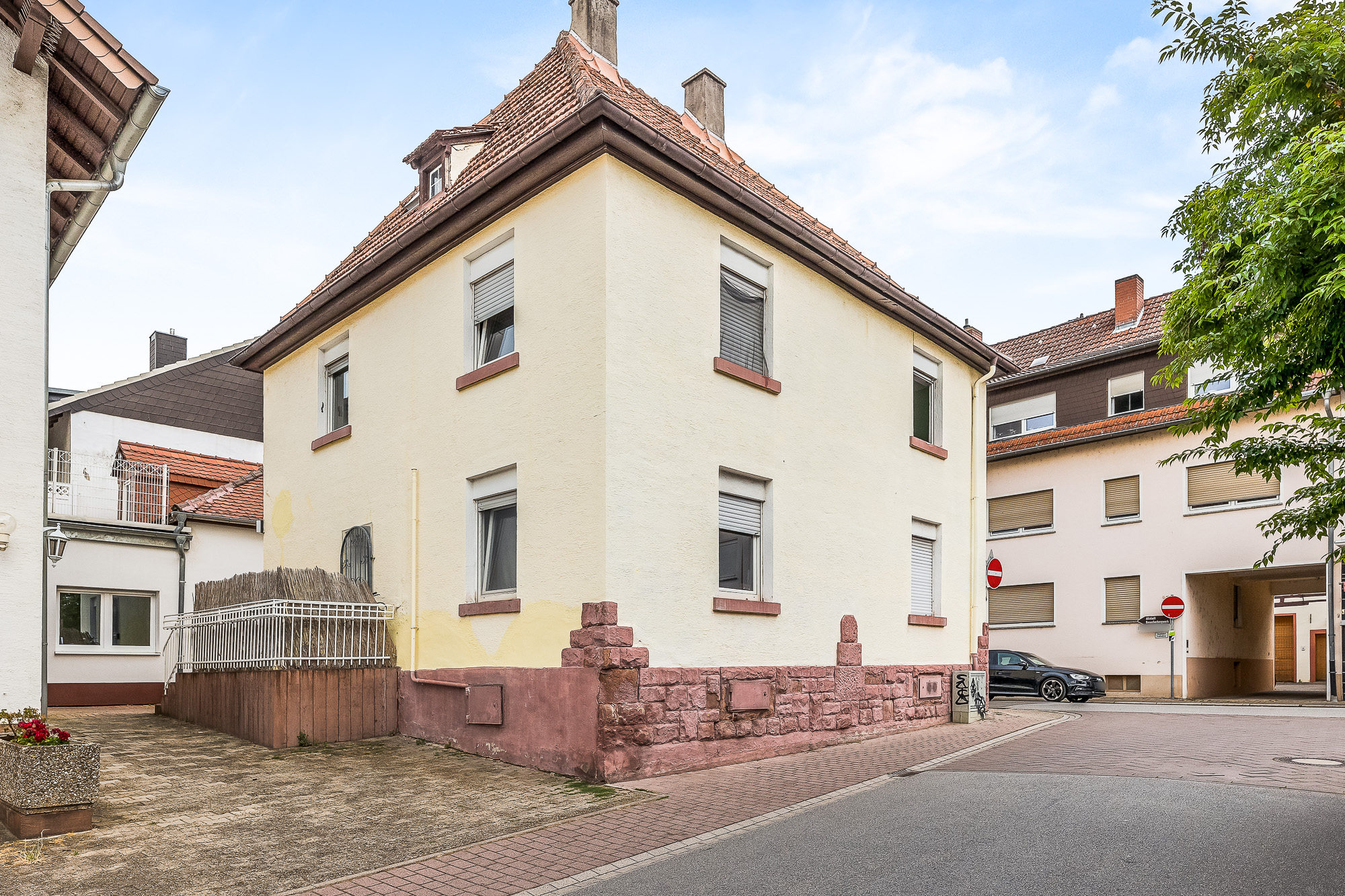 Objekt-ID 2112, Außenansicht, Eckhaus